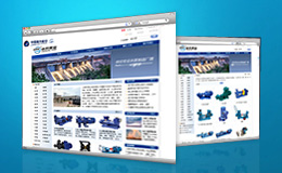 上海申冈泵业公司网站设计